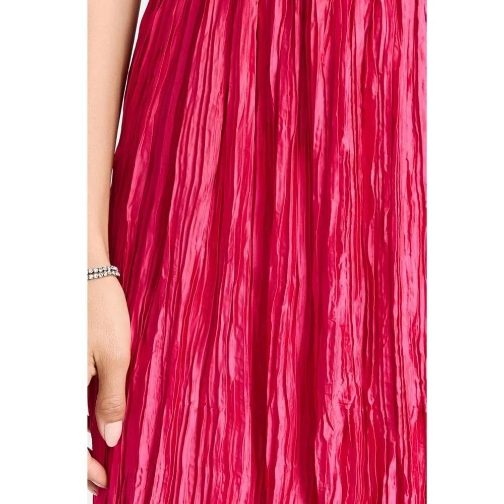 ULLA JOHNSON Oral Midi Strappy Dress in Orchid Womens Size 6‎ NEW MSRP $650